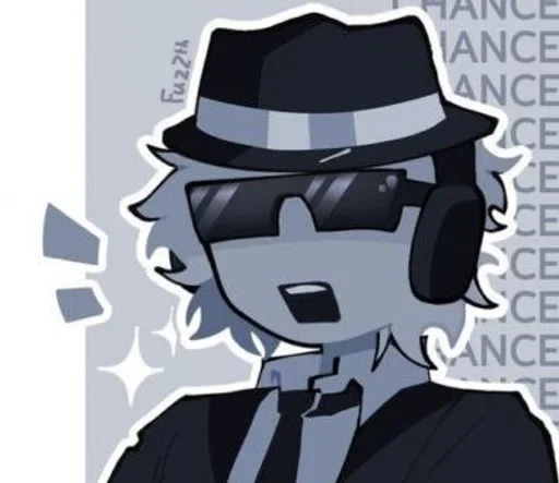 🌟 Стикер «CHANCE FORSAKEN» для Telegram