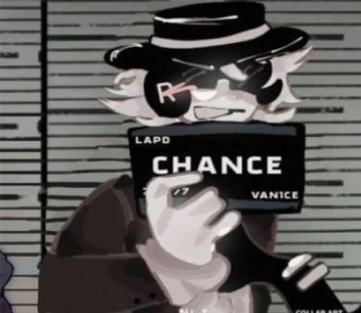 🌟 Стикер «CHANCE FORSAKEN» для Telegram