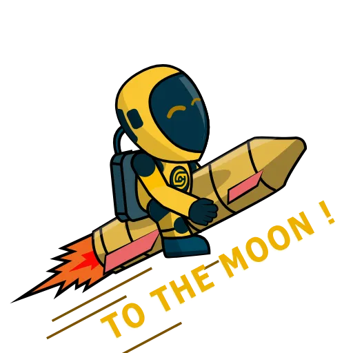 🌔 Стикер «CoinScan2» для Telegram