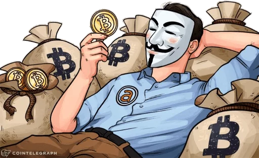 💰 Стикер «Cointelegraph and more» для Telegram