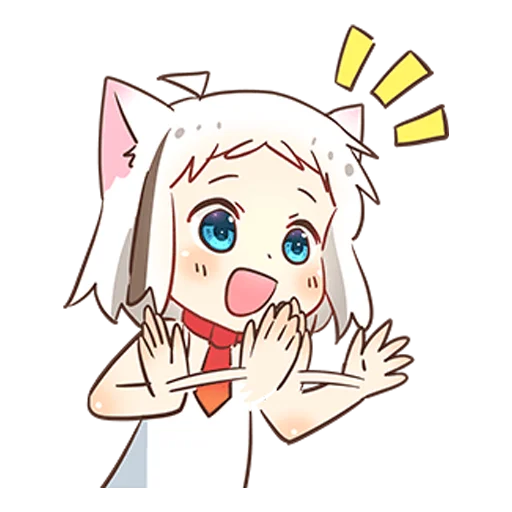 👏 Стикер «Соко тян» для Telegram
