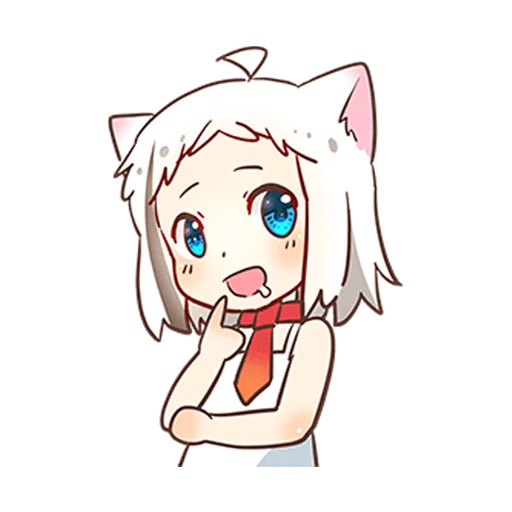 😋 Стикер «Соко тян» для Telegram