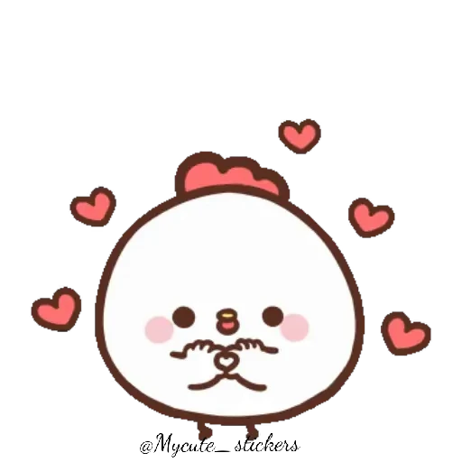 ❤️ Стикер «colección cute 2» для Telegram