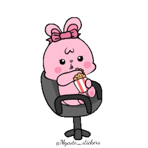 🐰 Стикер «colección cute 2» для Telegram