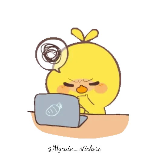 🐤 Стикер «colección cute 2» для Telegram