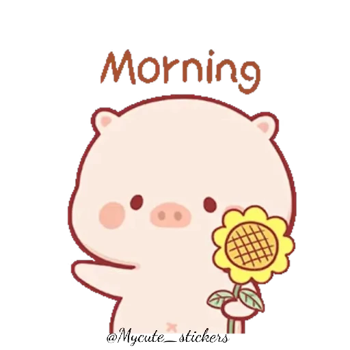 🌻 Стикер «colección cute 2» для Telegram