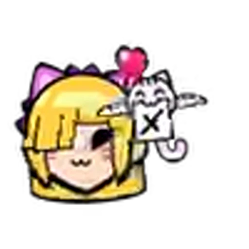😶 Эмодзи «Colette Pins / Brawl Stars» для Telegram