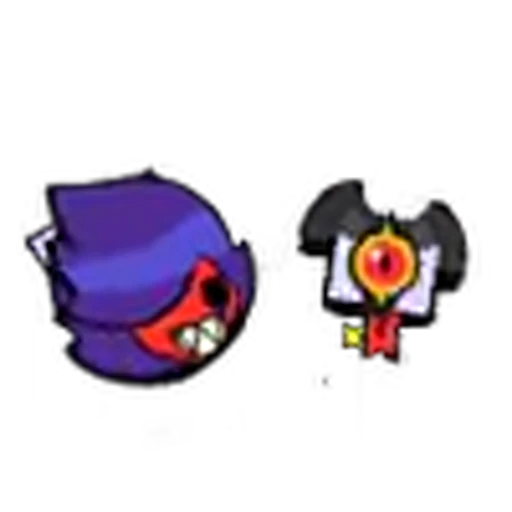 😶 Эмодзи «Colette Pins / Brawl Stars» для Telegram