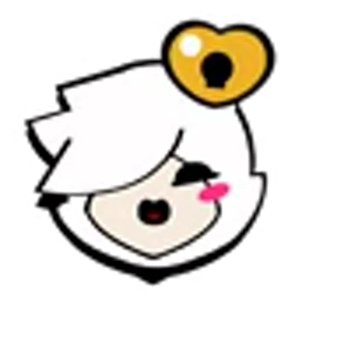 ❤️ Эмодзи «Colette Pins / Brawl Stars» для Telegram