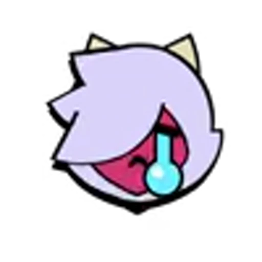 😭 Эмодзи «Colette Pins / Brawl Stars» для Telegram