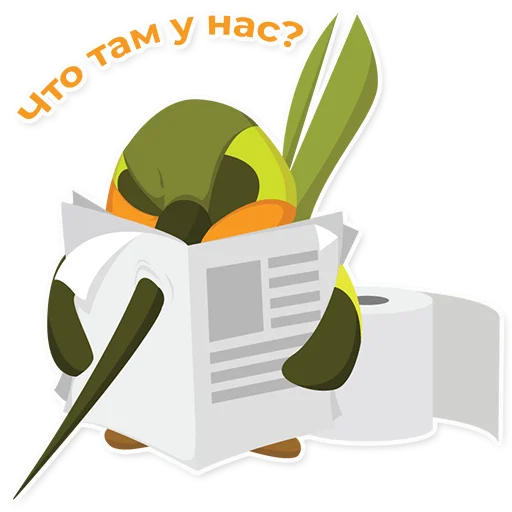 🧻 Стикер «Colibri» для Telegram