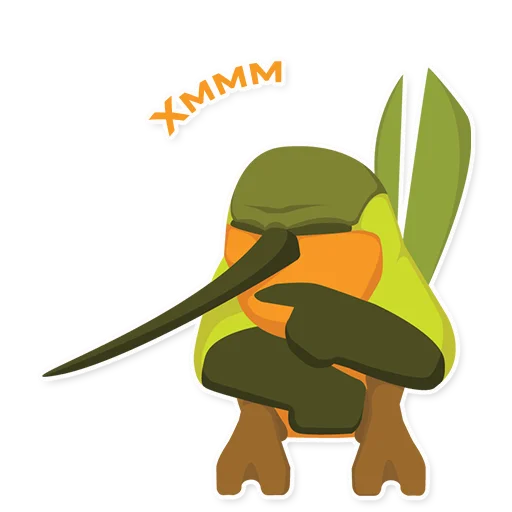 🤔 Стикер «Colibri» для Telegram