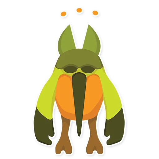 😑 Стикер «Colibri» для Telegram