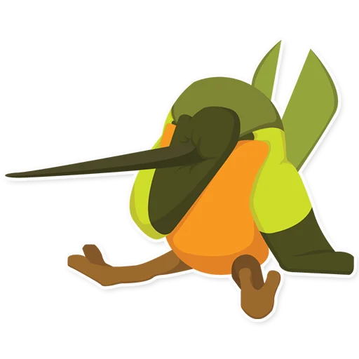 🤦‍♂️ Стикер «Colibri» для Telegram