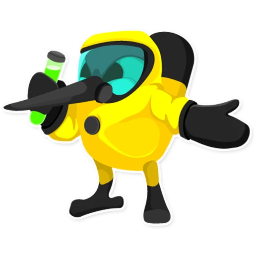 🦠 Стикер «Colibri» для Telegram