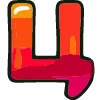 🔠 Эмодзи «Color alphabet - разноцветный алфавит» для Telegram