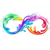 ♾ Эмодзи «Color alphabet - разноцветный алфавит» для Telegram