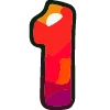 1️⃣ Эмодзи «Color alphabet - разноцветный алфавит» для Telegram