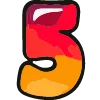 5️⃣ Эмодзи «Color alphabet - разноцветный алфавит» для Telegram