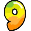9️⃣ Эмодзи «Color alphabet - разноцветный алфавит» для Telegram