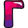 🔠 Эмодзи «Color alphabet - разноцветный алфавит» для Telegram