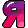🔠 Эмодзи «Color alphabet - разноцветный алфавит» для Telegram