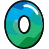0️⃣ Эмодзи «Color alphabet - разноцветный алфавит» для Telegram