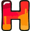 🔠 Эмодзи «Color alphabet - разноцветный алфавит» для Telegram