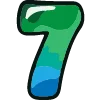 7️⃣ Эмодзи «Color alphabet - разноцветный алфавит» для Telegram