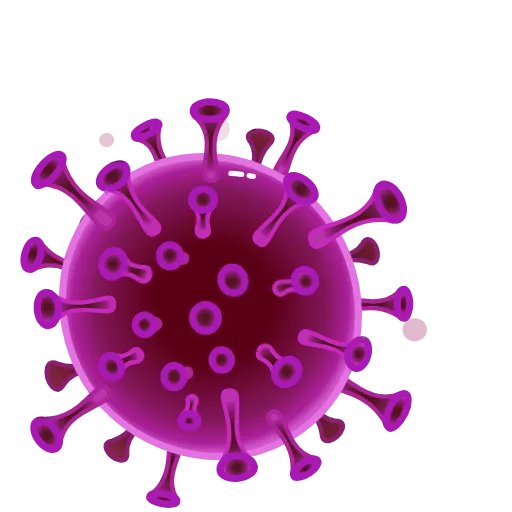 🔴 Стикер «coloravirus» для Telegram