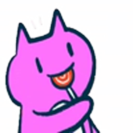🍭 Эмодзи «colorcats» для Telegram