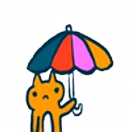 ☔️ Эмодзи «colorcats» для Telegram
