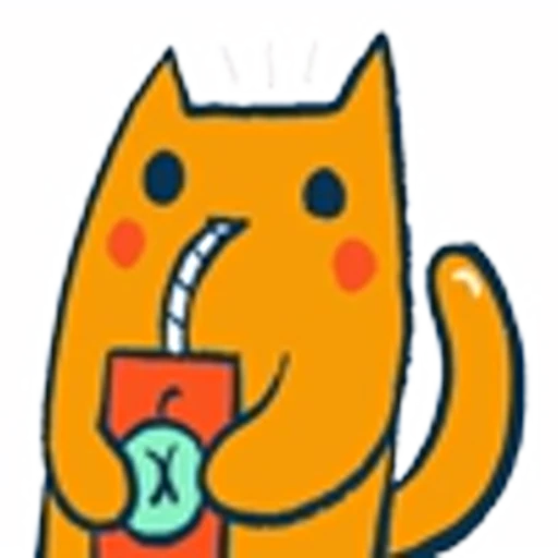 🧃 Эмодзи «colorcats» для Telegram