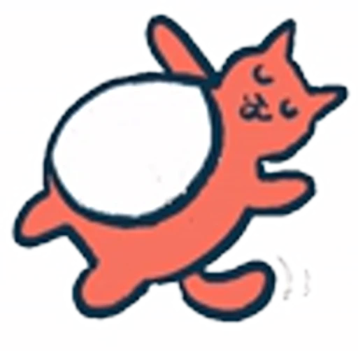 😴 Эмодзи «colorcats» для Telegram