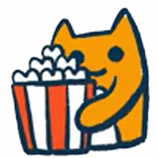 🍿 Эмодзи «colorcats» для Telegram