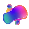 Стикер 49 colored blots