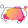 Стикер 57 colored blots