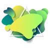 Стикер 60 colored blots