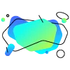 Стикер 58 colored blots