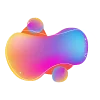 Стикер 41 colored blots