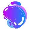 Стикер 14 colored blots