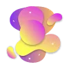 Стикер 9 colored blots