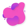 Стикер 4 colored blots