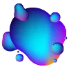 Стикер 51 colored blots