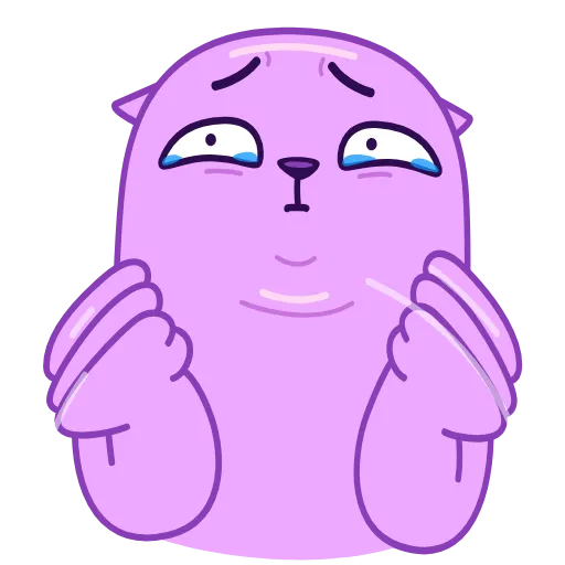 😢 Стикер «Colored Cats» для Telegram