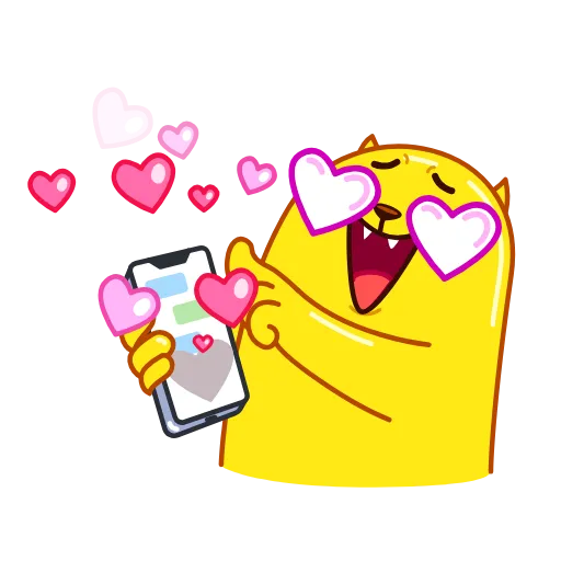 😍 Стикер «Colored Cats» для Telegram