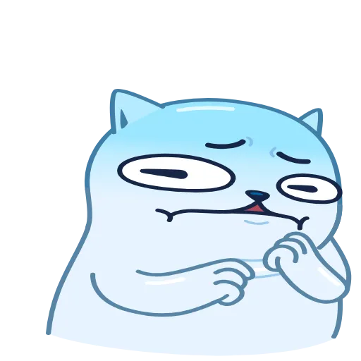 😨 Стикер «Colored Cats» для Telegram