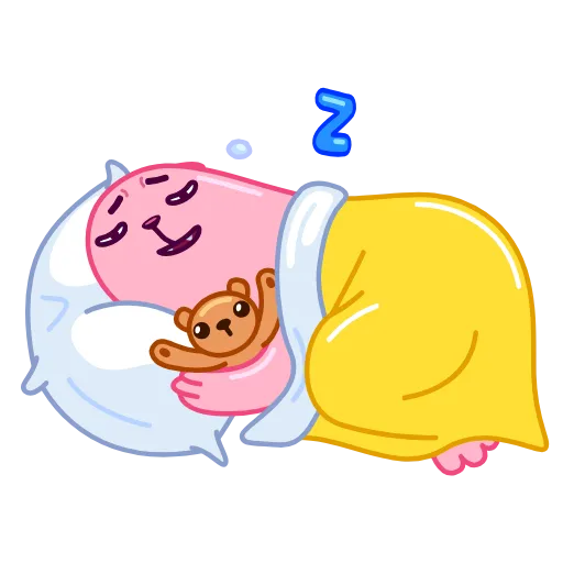 💤 Стикер «Colored Cats» для Telegram