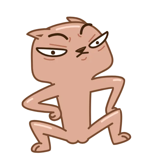 😟 Стикер «Colored Cats» для Telegram