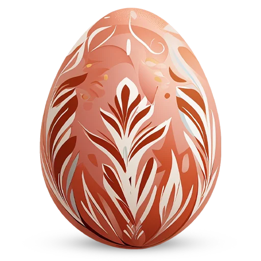 🥚 Стикер «Счастливой Пасхи» для Telegram